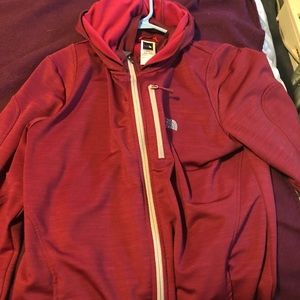 North face zip up
